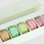 Patisserie Macaroon Decorations Box of 6 Duck Egg Blue