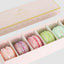 Patisserie Macaroon Decorations Box of 6 French Pink