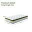 BedStory King Single Mattress 30cm Medium Firm Hybrid Mattress for Pressure Relief Motion Isolation