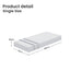 BedStory Single Memory Foam Mattress 20cm Cooling Gel Foam Mattress in a Box Medium Soft Feel