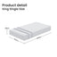 BedStory King Single Memory Foam Mattress 25cm Cooling Gel Foam Mattress in a Box Medium Feel