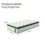 BedStory King Single Mattress 34cm Medium - Hybrid Mattress for Pressure Relief Motion Isolation