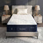 RoomSense King Single Mattress, 34cm Thick Medium Firm Hybrid Mattress for Back Pain Relief, Tencel Cooling Pocket Spring Mattress King Single Size in a Box