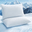 ROOMSENSE Cooling Memory Foam Pillow 2 Pack, Anti-Flattening Bed Pillows for Hot Sleepers, Adjustable Shredded Gel Side Sleeper Pillow for Neck Support, Washable Cover, 72x50x15cm