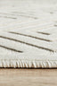 York Alice Natural White Runner Rug.