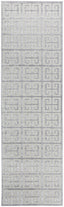 York Brenda Silver Runner Rug.