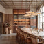 Zetland Ceiling Pendant Large Old White