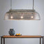 Riva Ceiling Pendant Long Zinc