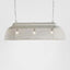 Riva Ceiling Pendant Long Matt White