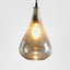 Lustre Teardrop - Pale Green - Stone Effect Glass Teardrop Pendant Light