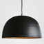 Noir Ceiling Pendant Large Black with Gold Interior