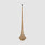 Lancia Large Base Only - Light Natural - Turned Wood Slender Floor Lamp Base Only