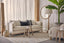 Lancia Large Base Only - Light Natural - Turned Wood Slender Floor Lamp Base Only