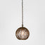 Mondrian Small - Antique Brass - Small Ball Geometric Pendant Light