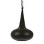 Cobra Perforated Conical Pendant Light Black
