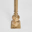 Rook Large Base Only - Natural - Turned Wood Pillar Floor Lamp Base Only