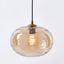 Hinza Ceiling Pendant Amber