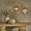 Serenity Ceiling Pendant Amber