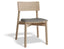 Andi Dining Chair - Natural - Upholstered
