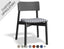 Andi Dining Chair - Black - Custom Upholstered