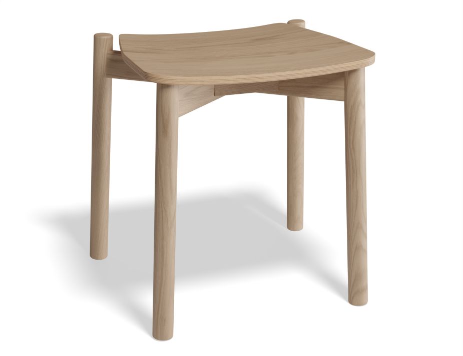 Andi Low Stool - Natural Ash 45cm