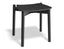 Andi Low Stool - Black Ash  - 45cm