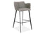 Andorra Bar Stool Vintage Grey Seat - 75cm Seat Height Commercial Bar