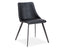 Andorra Dining Chair Vintage Black Seat