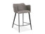 Andorra Bar Stool Vintage Grey Seat - 75cm Seat Height Commercial Bar