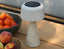 Aura Small Solar Lamp - Outdoor - Latte - Travertine