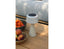 Aura Small Solar Lamp - Outdoor - Latte - Travertine