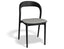 Mia Chair - Black - Upholstered