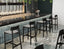 Andi Bar Stool - Black - Custom Upholstered
