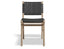 Brooklyn Dining Chair - Woven Black Seat / Natural Frame