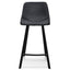 65cm Bar Stool - Black (Set of 2)