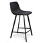 65cm Bar Stool - Black (Set of 2)