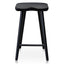Bar stool - Black (Set of 2)