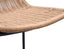 Cenote Rattan Bar Stool - Outdoor - Black