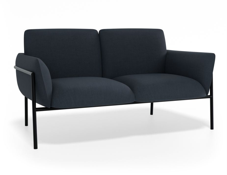 Charlie 2 Seat Sofa - Midnight Blue