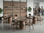 Circa Dining Table - Round - Autumn Walnut - 120cm