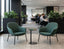Core Lounge Chair - 4 Post Base - Green