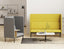 Bond Section 2 Seat Corner Cut with Backboard