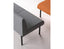 Bond Section 2 Seat Corner Cut with Backboard