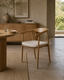 Natural Dining Armchair - Califonia Beige (Set of 2)