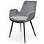 Dining Chair - Dark Grey Velvet (Set of 2)