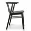 ining Chair - Black Shell - Black Seat (Set of 2)