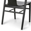 Dining Chair - Black Shell - Black Seat (Set of 2)
