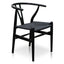 Cord Dining Chair - Full Black (Set of 2)