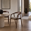 Walnut Dining Chair - Naxos Beige (Set of 2)