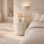 Bedside Table - Light Grey